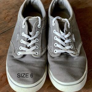 Grey vans / Size 6